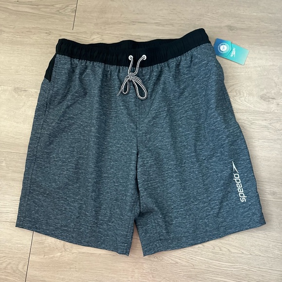 Speedo Gray Athletic Shorts - Picture 1 of 2